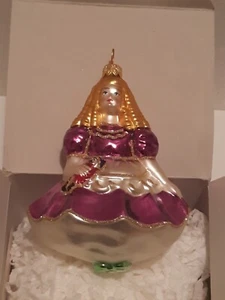 Kurt Adler Polonaise Clara Nutcracker Suite Blown Glass Ornament 5" KOMOZJA - Picture 1 of 3