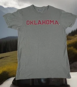 Champion Women’s Small Gray Oklahoma Sooners OU Graphic Tee - Picture 1 of 6