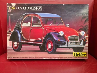 Heller Citroen 2CV Charleston 1:24 plastic kit complete factory sealed 1993 - Bild 1 von 4