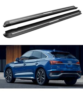 Fits for Audi Q5 2018 2019 2020 2021 Running Board Side Step Pedals Bar - Picture 1 of 10