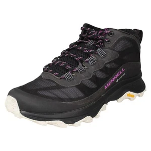 Mujer Merrell Gore-Tex con Una Suela Vibran Caminar Botas Moab Speed Mid GTX - Imagen 1 de 10