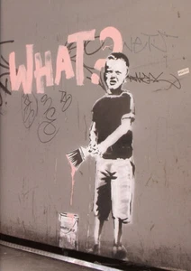 Banksy - What? Poster - Picture 1 of 1