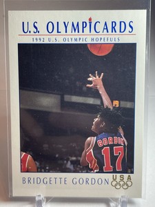 1992 Impel U.S. Olympic Hopefuls #20 Bridgette Gordon Basketball
