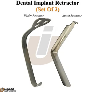 Dental Austin Tissue Retractor Weider Lip Tongue Guancia Mucoperiosteal Retracting - Foto 1 di 3