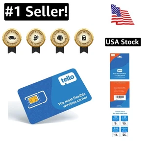 Carte SIM Prépayée Personnalisable avec Appels Internationaux & Hotspot Gratuit - 5€/mois - Photo 1 sur 8