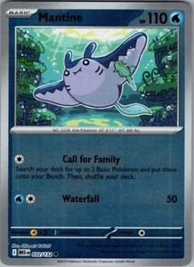 Mantine 032/132 | Mega Evolution | Common | Reverse Holo | NM Pokémon Card - Picture 1 of 1