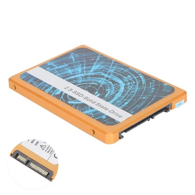 BU KING 2.5inch SSD Golden High Speed Plastic Hard Drive For Desktop Computer - Image 1 of 4