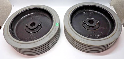 (2) Non-Marking Wheel & Tire 323X100 JLG OEM Part 1001200441 - Image 1 of 4