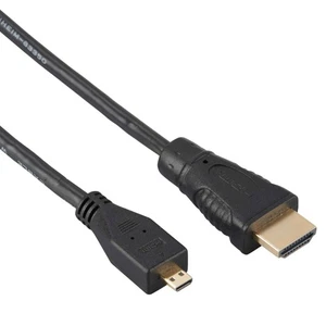 Hama Micro-HDMI Kabel Adapter-Kabel 4K UHD für Raspberry Pi 4 4B 400 PC TV etc - Bild 1 von 1