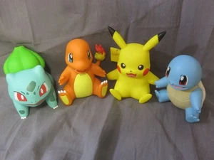 Pokémon Select Battle Figures 4-Pack - Pikachu, Charmander, Bulbasaur, Squirtle - Picture 1 of 14