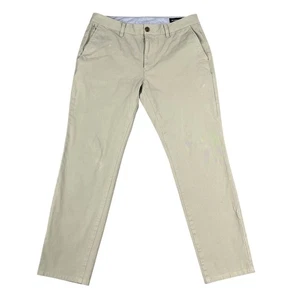 Pantalone uomo Bonobos slim conico marrone kaki taglia 32 x 28 - Foto 1 di 9