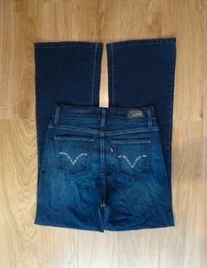 Vintage Navy Levi's 512 Perfectly Slimming Bootcut Jeans Womens Size 6 - Picture 1 of 9