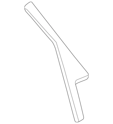 Подлинный стеклянный молдинг GM 10316235 - Изображение 1 из 2