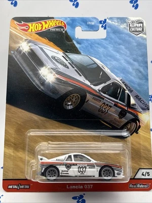 Hot Wheels Premium Lancia 037 on Real Riders 2020 Thrill Climbers Set Ver Fotos Foto 1 de 4