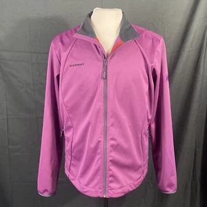 Chaqueta Mammut Mujer Púrpura Cremallera Completa Suéter Suave Cáscara Talla XXL Cáscara SofTech - Imagen 1 de 12