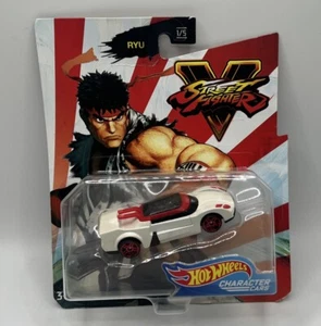 Hot Wheels Street Fighter V Character Cars Ryu Die-Cast Car #1/5 - Picture 1 of 2