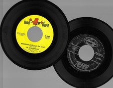 45RPM Lot(2) The Shangri-Las-Red Bird RB-10-008 & Sarah Vaughan-Mercury 7/519X45