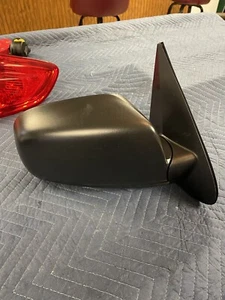 Passenger Side View Mirror Power Heated Matte Black Fits 07-12 SANTA FE - Picture 1 of 3