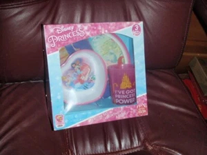 Juego de vajilla para comer Disney Princess de 3 piezas incluye plato cuenco y taza NUEVO - Imagen 1 de 2
