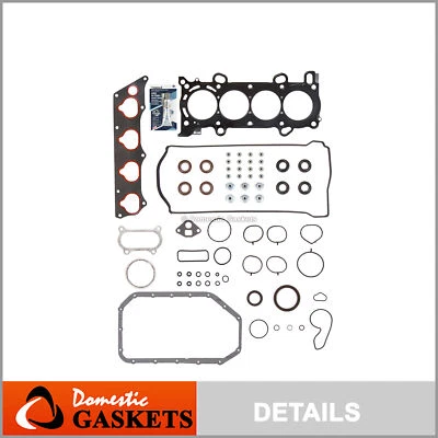 Juego completo de juntas Fit 08-13 Honda Acura 2.4 DOHC MLS K24Z2 K24Z3 K24Z6 K24Z7 K24Y2 Foto 1 de 4