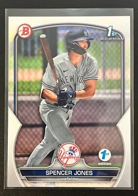 2023 BOWMAN 1st EDITION BASEBALL ROOKIE CARDS FROM #1-150 PICK YOUR CARD - Image 1 of 4