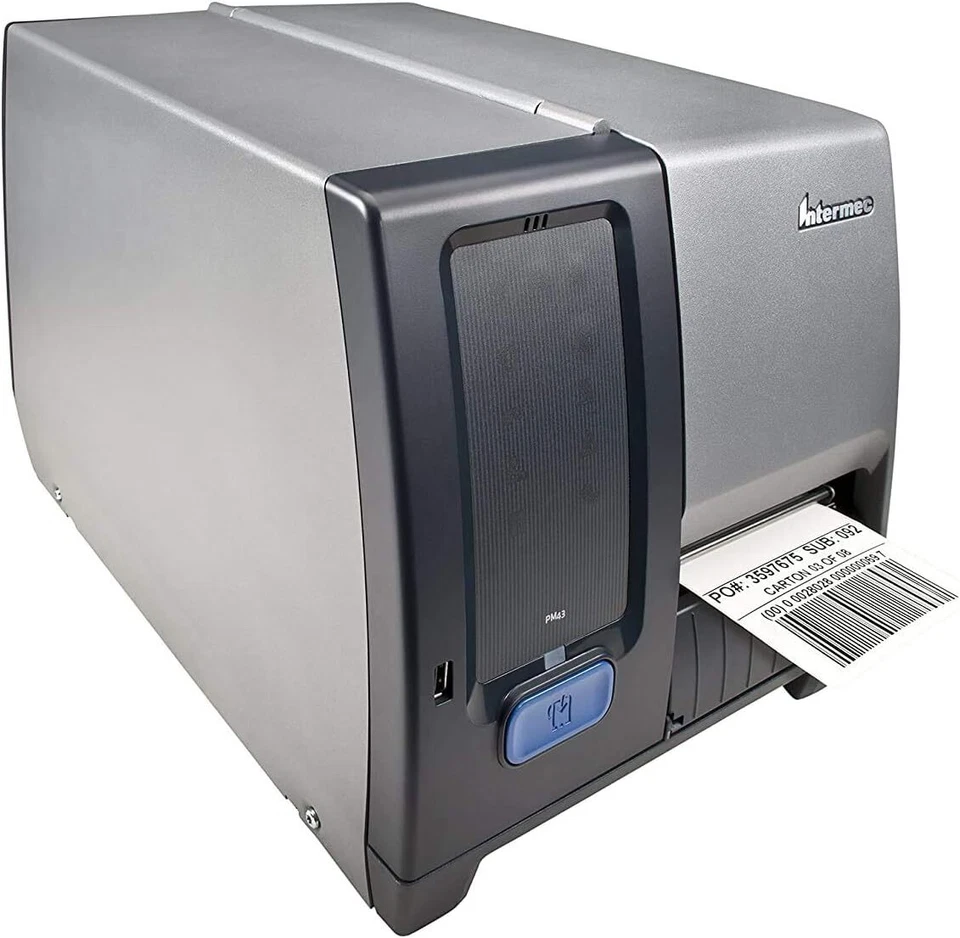 INTERMEC PM43A01 Thermo Transfer Label Printer 203dpi - ohne Druckkopf - Bild 1 von 1