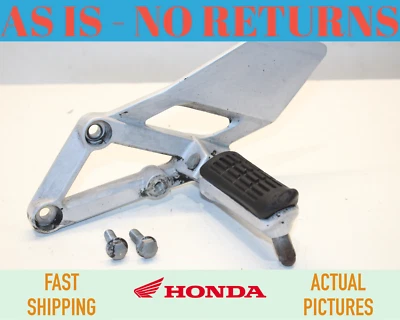 Honda CBR600 F2 1991-1994 estriba delantera izquierda y soporte OEM Foto 1 de 4