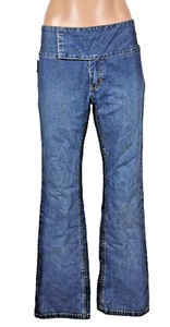 Vintage Womens Tommy Hilfiger Jeans 5 Low rise fold over flap Stretch 90s y2k - Picture 1 of 9