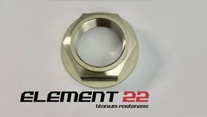 Kawasaki ZX10R 2004-2005 Top yoke nut Headstem nut Titanium M28X1.00mm - Picture 1 of 3