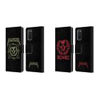 KILLSWITCH ENGAGE BAND LOGO LEATHER BOOK CASE FOR SAMSUNG PHONES 1