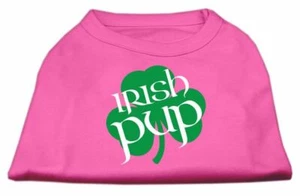 Irish Pup Screen Print Dog Cat Pet Puppy St Patricks Day Shirt - Picture 1 of 19
