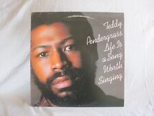 Teddy Pendergrass Life Is Song Worth Singing 1978 Soul LP Vinyl Record JZ 35095