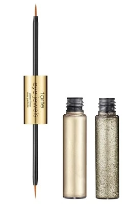 RARE! Tarte Tarteist PRO Eye Jewels Glitter Liner - White Gold Eyeshadow Topper - Image 1 of 3