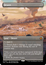 MTG Desert (Borderless) [Outlaws of Thunder Junction]