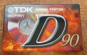 TDK D90 versiegeltes Band (Einzelband) - Bild 1 von 2