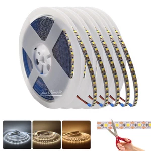 2835 LED light strip DC24V 1 LED Cut super Bright 120LEDs/m Flexible Tape 1M-10M - Picture 1 of 12