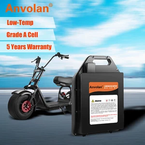 Removable 60V 20Ah Lithium Ion Battery for Citycoco Electric Scooter Motorcycle - Bild 1 von 13