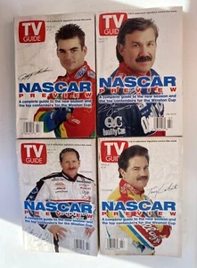 TV GUIDE: NASCAR Preview 1997, 4 Covers Covers 2-15-21 -1997 , BN Sealed Fr Shp - Picture 1 of 1