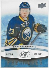 2014-15 Upper Deck Ice Premiers #160 Sam Reinhart 02/99 RC