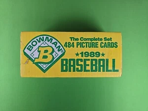 Juego completo de béisbol Bowman 1989 - caja sellada - Imagen 1 de 2