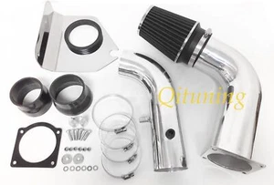 Black Heat Shield Cold Air Intake Kit For 1994-1998 Ford Mustang 3.8L V6 Base - Foto 1 di 1