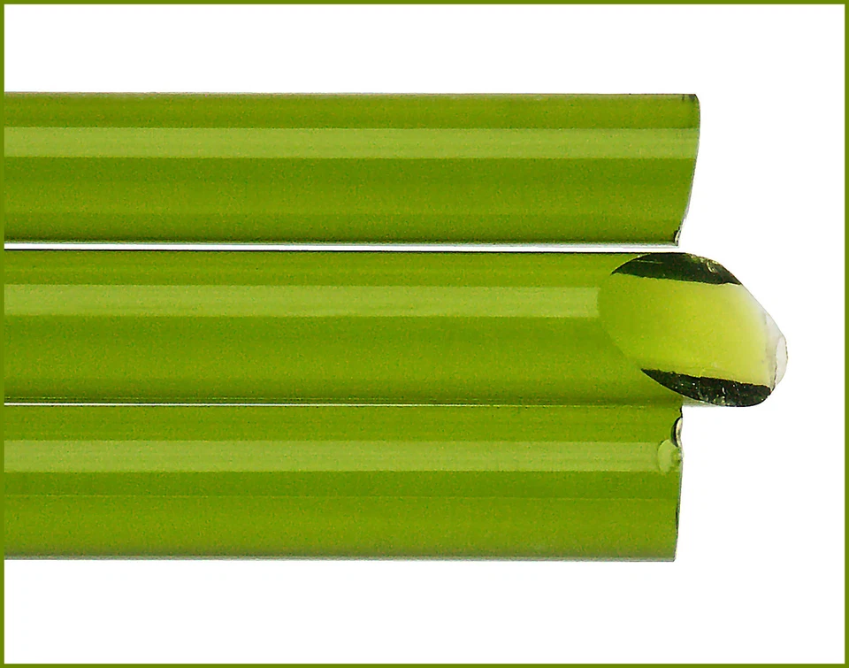 Grasgrün Dunkel / Flaschengrün (4/5mm) Transparent - Effetre T024