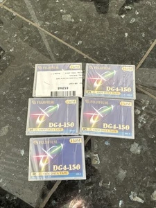 5 X Fujifilm DG4-150M 4mm Data Tape - NEW & FACTORY SEALED- - Afbeelding 1 van 1