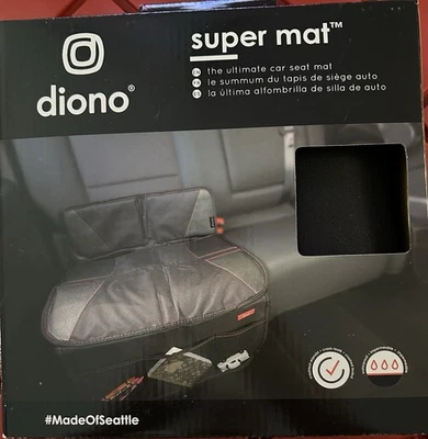 New Diono Super Mat Car Seat Protector For Infant Seat, Booster Seat & Pets Dogs - Image 1 of 3