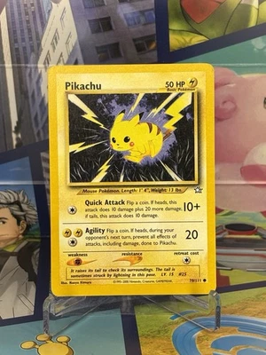 Pikachu 70/111 Neo Genesis 2000 Vintage Pokémon Card Lightly Played / Near Mint - Image 1 of 2
