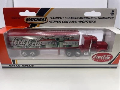 MATCHBOX CONVOY Peterbilt with Coca Cola trailer  NEW - Image 1 of 2