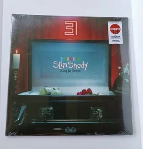 THE DEATH OF SLIM SHADY (COUP DE GRÂCE) TARGET BLUE & RED VINYL NEW - Picture 1 of 2