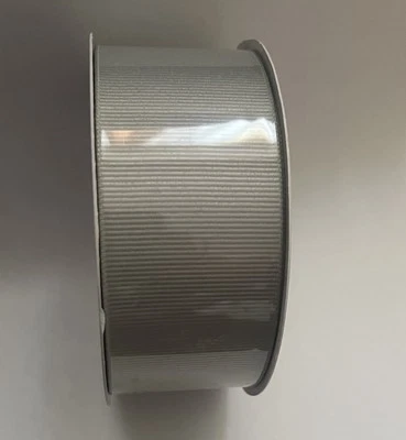 1.5”x10 Yards Grey Grosgrain Ribbon For Wedding Bridal Party Decoratio - Image 1 of 2