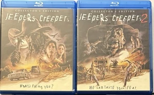 Jeepers Creepers 1 & 2 Blu Ray Lot SCREAM FACTORY OOP - Foto 1 di 4