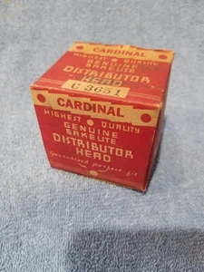 VINTAGE N.O.S. CARDINAL DISTRIBUTOR ROTOR BUTTON - Picture 1 of 7
